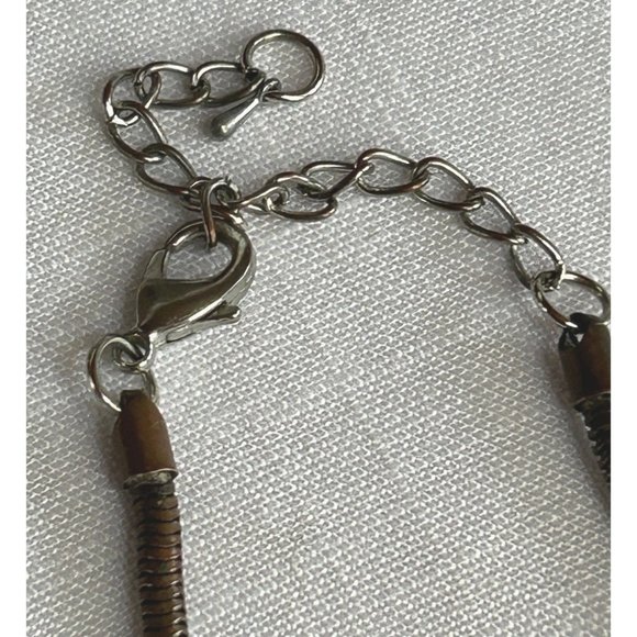 Silver Tone Howlite Statement Bib Necklace Southwestern - Picture 6 of 8